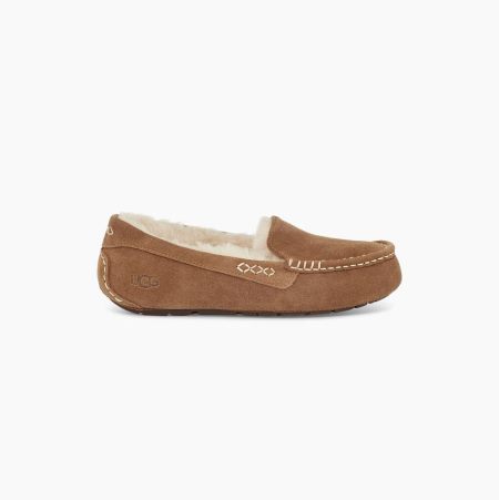 UGG Ansley Brown Slippers for Women (SYLJ38274)